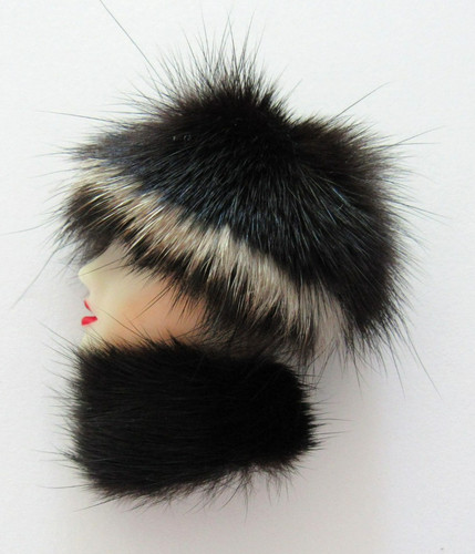 Spilla vintage pelliccia