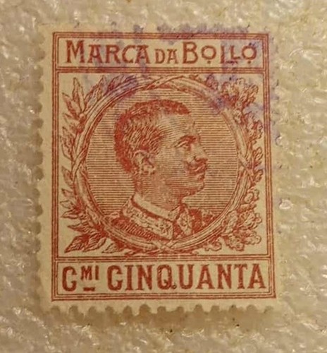 Marca bollo regno - da,
