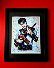 ? ALEXANDER DULAC | MY BANKSY ELVIS Stampa Autentica Firmata a Mano Ed. di 10 COA