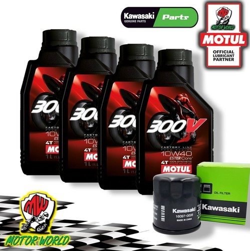 Kit tagliando motul 300v 10w40 - motul,