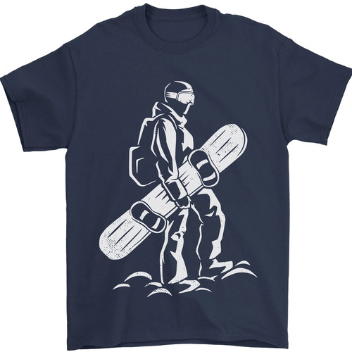 Shirt uomo snowboarder in - t-shirt, da