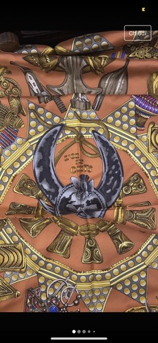 Foulard hermes vintage - foulard, l’or