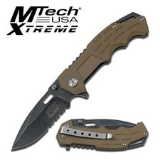 Coltello Pieghevole Tascabile  Tattico Mtech MX-A811BNS Desert
