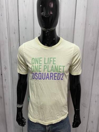 Dsquared2 shirt uomo gialla - t,