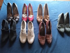 LOTTO DI 7 PAIA DI SCARPE DA DONNA USATE N.39-40