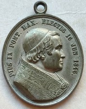 MEDAGLIA PAPA PIO IX