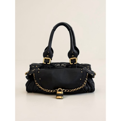 Borsa chloé paddington nera - chloé,