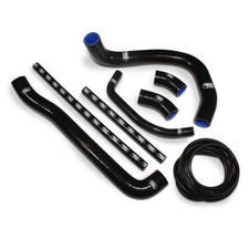 BLACK Samco Silicon Rad Hoses