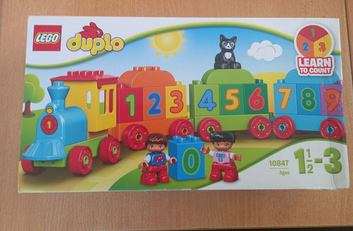 Lego duplo treno - duplo:, numero