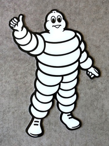 Insegna uomo michelin x - uomo, 9"
