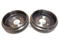 Rear 2 Brake Drums Set For