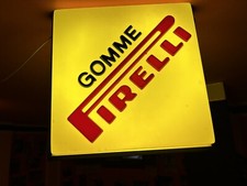 Insegna Luminosa Bifacciale Vintage Eroica eroica Funzionante Epoca Piaggio ‘ 60