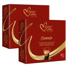 Italian Coffee 50/100/200 Capsule Caffè Compatibile con Nespresso Professional