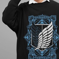 Felpa Attack On Titan maglione