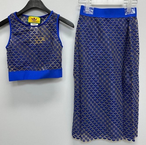 Gucci adidas tulle top - gucci,