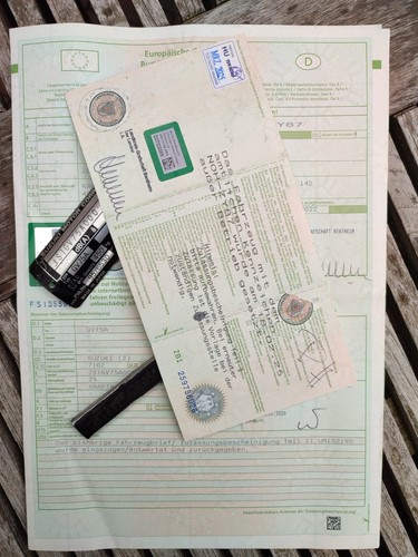 Documenti targa numero - documenti, +