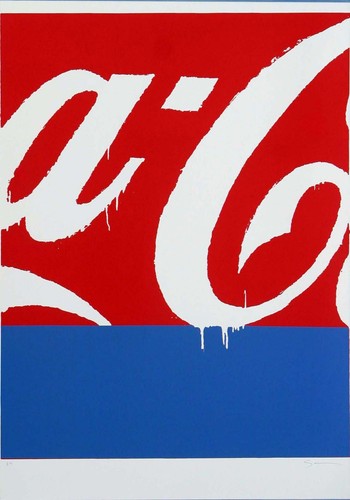 Schifano serigrafia coca - serigrafia,