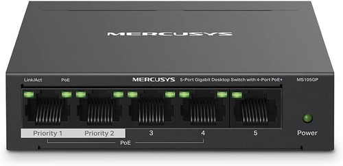Link ms105gp poe - poe+, 5