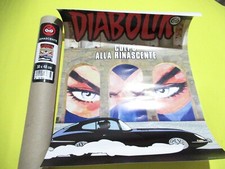 POSTER MANIFESTO DIABOLIK RINASCENTE 30x40 ASTORINA RARO GADGET TUBO ORIGINALE !