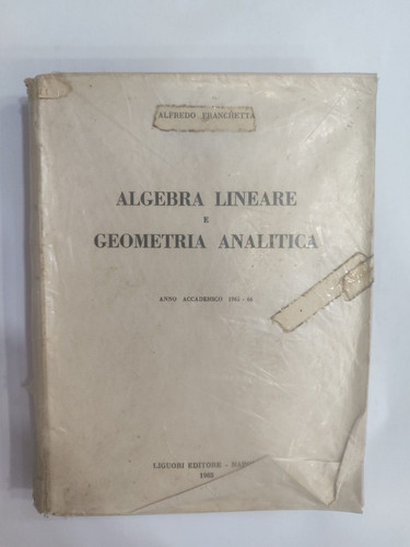 Franchetta algebra lineare - algebra,