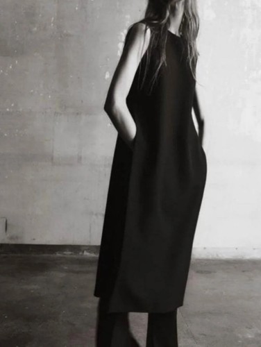 Gilet lungo minimal collezione - minimal,