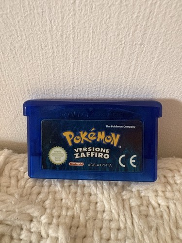Pokemon zaffiro gba solo - zaffiro,