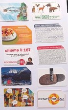 Schede Telefoniche Telecom Da Collezione Lourdes Animali Bosco Ricette 187 Ski 