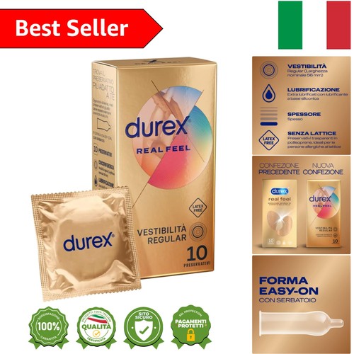 Profilattici durex real - 10,