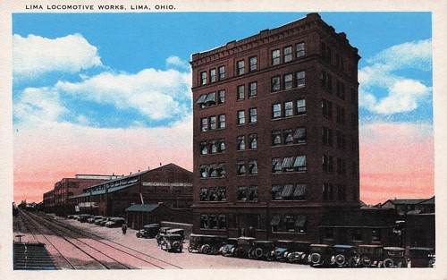 Lima locomotive works - works, ohio