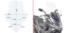 D6104st givi parabrezza - d6104st,