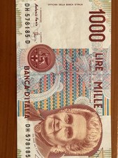 BANCONOTA MILLE 1000 LIRE