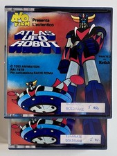 2Pellicole Super 8: Atlas UFO Robot Episodi 1 e 2