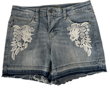 Pantaloncini denim corti medi