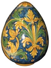 Uovo in Ceramica Artistica di