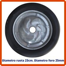 Ruote ruota piena per betoniera elettrica gommata carrello antiforatura Sidex