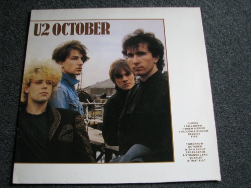 October 1981 - u2-october, lp-1981