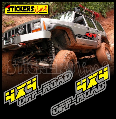 Adesivi 4x4 fuoristrada - adesivi,