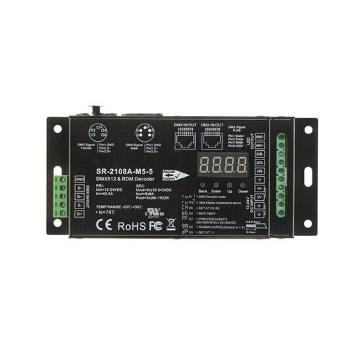 Decoder dmx 512 rdm canali - 512,