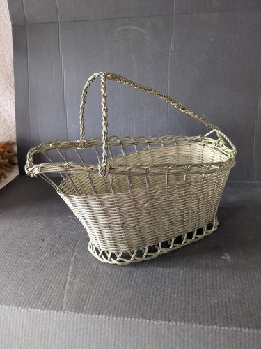 Cesto vintage francese filo - francese, in