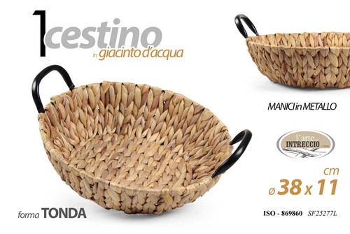 Cestino cesto cesta tonda - cesto,