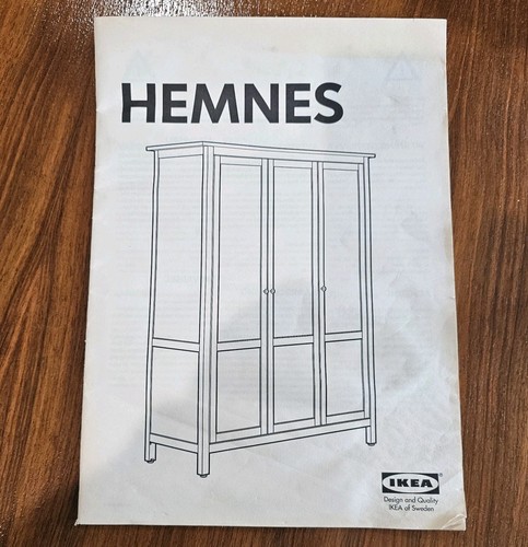 Ikea hemnes wardrobe - hemnes,