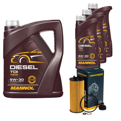 Filtro olio denckermann mannol - olio,