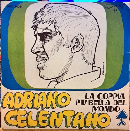 Disco vinile giri adriano - disco, 45