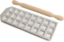 Calder Raviolatore stampo quadro 24 ravioli con mattarello 2149 raviolini Rotex