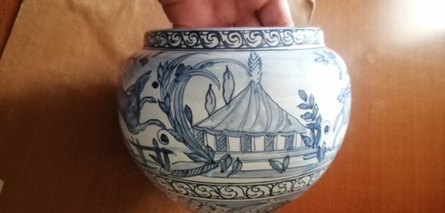 Vaso ceramica sandro soravia - vaso,