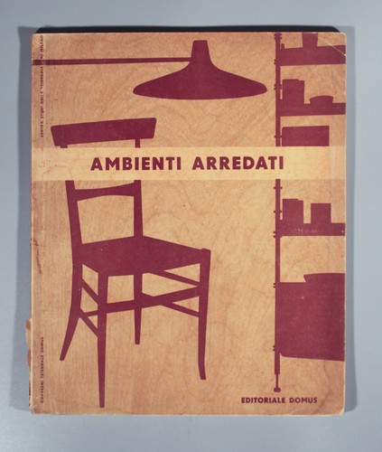 Domus ambienti arredati 1954 - domus,