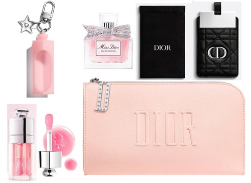 New box dior logo pink - in, bag