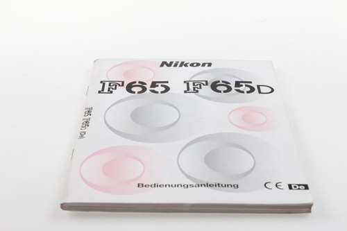 Nikon f65 f65d - f65, manuale