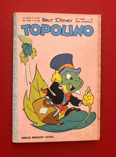 Topolino 208 prima - prima, edizione