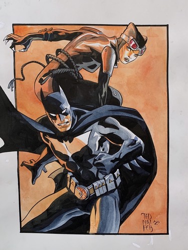 Batman catwoman ted nafeih - catwoman,